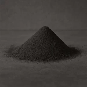 پودر میکروسمنت بلک گری به صورت تپه‌ای روی سطح صاف